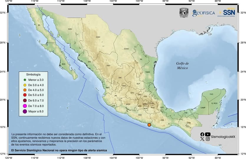 Tiembla en #Guerrero dos veces hoy Tiembla en #Guerrero dos veces hoy