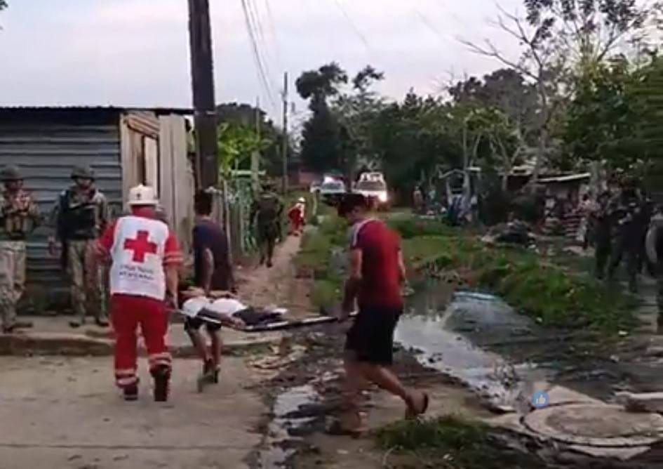 Incidente en colonia Fausto Vega Santander deja un herido Incidente en colonia Fausto Vega Santander deja un herido