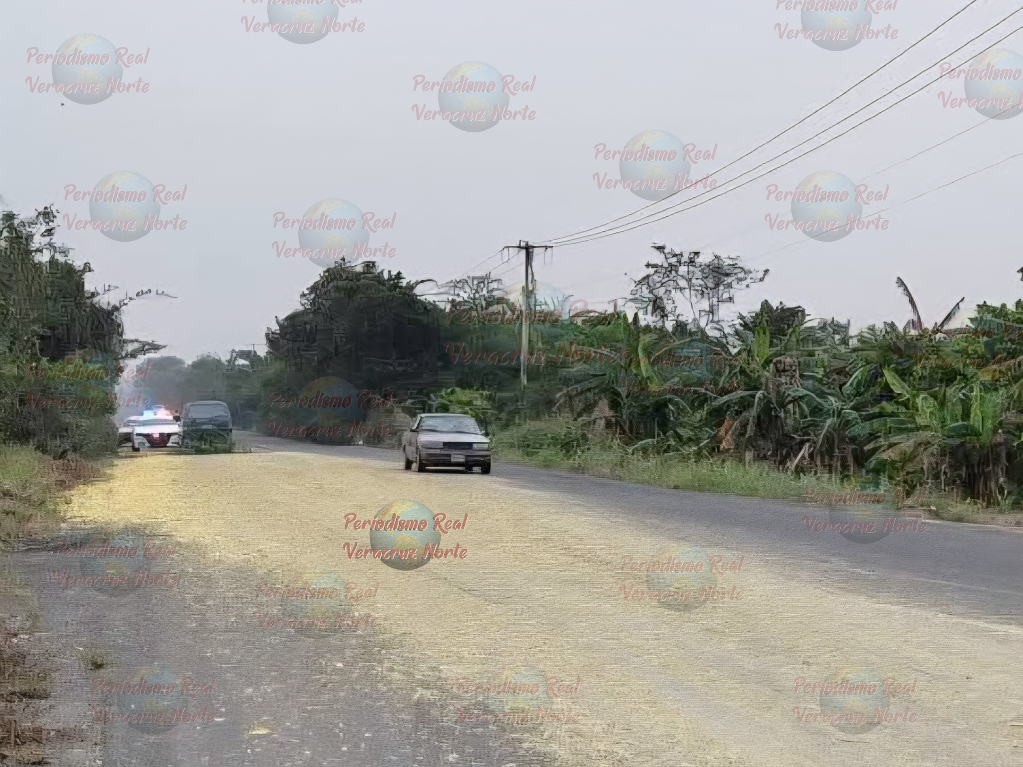 Cáscara de naranja provoca salida de vehículo en la carretera Álamo–Potrero del Llano Cáscara de naranja provoca salida de vehículo en la carretera Álamo–Potrero del Llano