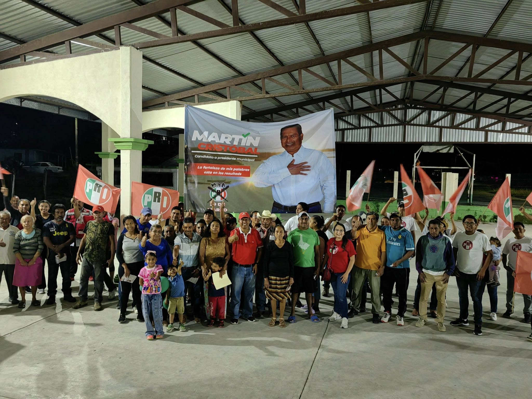 MARTÍN CRISTÓBAL DESATA OLA DE ESPERANZA EN TAMIAHUA