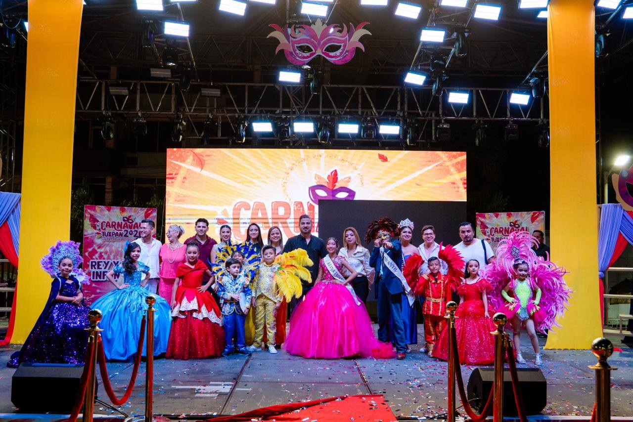 Falú y Kevin, Reyes Infantiles del Carnaval Tuxpan 2026