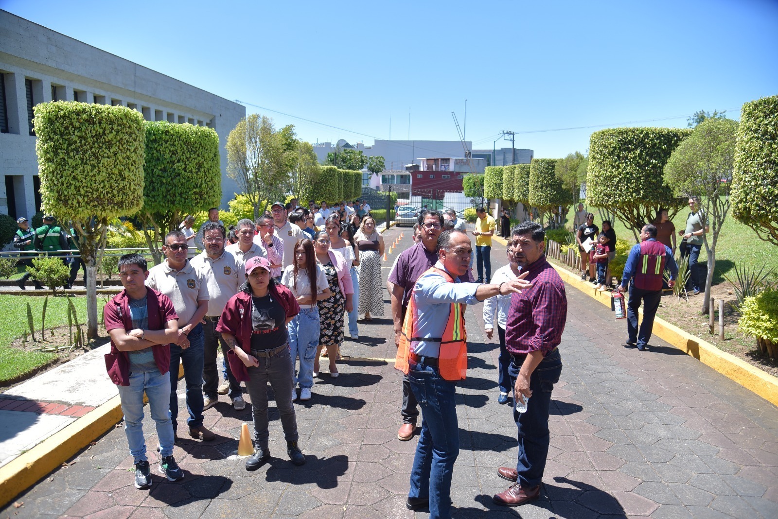 Participa Congreso de Veracruz en simulacro nacional de sismo