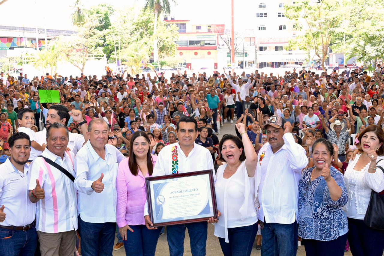 Veracruz tiene rumbo y dirección con Rocío Nahle: Esteban Bautista